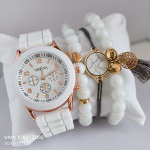 Produits tendance Y2 2026 Nouveautés 5 pièces/ensemble Montres à quartz de <span class=keywords><strong>luxe</strong></span> pour femmes Bracelet pour mariage Fête Fiançailles - Product Image 2