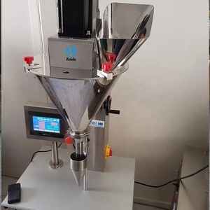 Factory Direct Desktop Vertical Protein Turmeric Talc Protein Powder <strong>Dispenser</strong> Weighing Spiral Filling Machine - Product Image 4