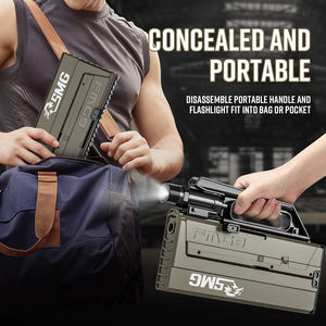 HW TOYS <span class=keywords><strong>Pistola</strong></span> Giocattolo Pieghevole FMG9 a Trasformazione con Espulsione del Bossolo, Proiettili Morbidi, Giochi all'Aperto per Bambini, Idea Regalo - Product Image 2