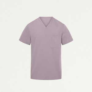 Nam cổ điển v-cổ thoáng khí chà hàng đầu | bệnh viện sử dụng Spandex pha trộn nhà máy trực tiếp tùy chỉnh thiết kế chào đón - Product Image 5