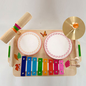 Ensemble d'instruments de percussion en bois éducatifs de haute qualité pour enfants - Product Image 3