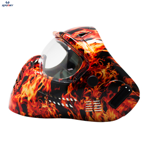 <span class=keywords><strong>Masque</strong></span> complet de <span class=keywords><strong>Paintball</strong></span>, outil avec une couche de protection contre le brouillard, tactique pour les jeux en plein air - Product Image 6