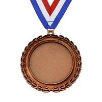 Medallas Deportivas de Metal Fundido a Presión al por Mayor, en Blanco, con Diseño Personalizado en 2D/3D y Aleación de Zinc