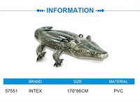 INTEX 57551, flotteur gonflable pour l'eau, permet de s'allonger et de s'asseoir, et empêche les crocodiles de flotter. Jouets aquatiques pour enfants, flotteurs de piscine