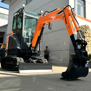 最安値 家庭用掘削機 CE EPA ユーロ5 中国卸売 コンパクトバックホー 小型掘削機 クボタエンジン ミニショベル 2.5トン 価格 - Product Image 1