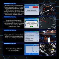 Herramienta de Diagnóstico Automotriz V310, Lector de Códigos OBD para Autos con 1 Año de Garantía, Pantalla LCD Universal