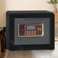 CEQSAFE Amerikanischer Kleiner Digitaler Tresor mit Tastatur Feuerfester und Brandschutz-Beständiger Safe