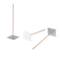 Clavo Común de Acero de Grado Industrial Autoadhesivo con Vástago Liso y Recubrimiento Galvanizado para Aislamiento de Paneles de Pared Delgada de HVAC