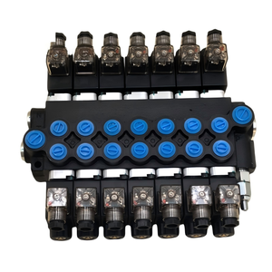 Vanne de commande directionnelle hydraulique à double action Huamao 50L/min 7 bobines, 15kg, pour machines de construction et agricoles - Product Image 6