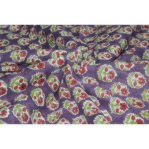 Tela de Algodón Estampada a Mano de Primera Calidad, Ligera, 110 GSM, para Cortinas, Pañales, Textiles para el Hogar, Bolsos y Accesorios al Mejor Precio - Product Image 6