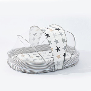 Nid de bébé 100% coton avec moustiquaire, matelas de couchage pour berceau, oreiller, lit portable pour nouveau-né, protection de sommeil pour bébé - Product Image 6