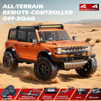 AiJH R22 RTR avec transmission métallique et éclairage LED, échelle 1/12, RTR 4x4, camion RC tout-terrain, voiture RC