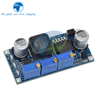 LM2596 DC-DC Step Down CC CV Modul Catu Daya Driver LED Pengisi Daya Baterai Adjustable LM2596S Tegangan Arus Konstan Baik