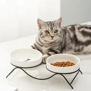 Alimentador de comida para animais, alimentador de animais para cachorros e gatos