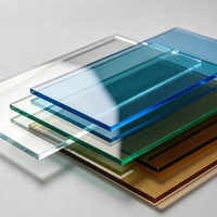 Plaque solide en polycarbonate 0,8 mm transparente résistante aux UV pour couverture protectrice, vitrage industriel, fabricant et fournisseur OEM