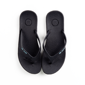 Sandalias Negras Modernas para Mujer con Plantilla Ergonómica para la Playa y Uso Diario - Product Image 6