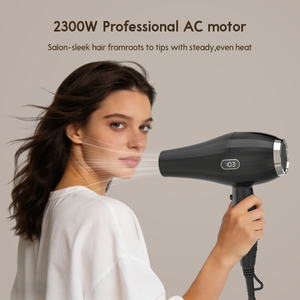 Custom Professional Salon <strong>Hair</strong> <strong>Dryer</strong> 2300W AC Motor Negative Ion <strong>with</strong> Diffuser and <strong>Comb</strong> for Hotel Use - Product Image 3