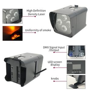 Nouvelle Lampe de Scène à LED sur Batterie Style Par RGBWA UV 6-en-1 Alimentée par Batterie - Product Image 3