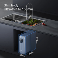 600G/800G AI affichage osmose inverse système de Filtration de l'eau appareil ménager TDS valeur d'affichage purificateur d'eau