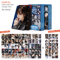 STRAY KIDS 92/Boîte Total Link Glossy Photocards KARMA Hollo HOP DOIT Hot Albums LOMO Card Bangchan Hyunjin Felix Mimi Stickers