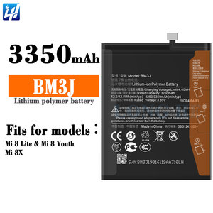 Batería de polímero de iones de litio de repuesto BM3J <span class=keywords><strong>para</strong></span> <span class=keywords><strong>Xiaomi</strong></span> <span class=keywords><strong>8</strong></span> <span class=keywords><strong>Lite</strong></span> 3350mAh 3,85 V - Product Image 3