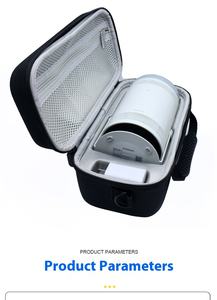 Bolsa de almacenamiento EVA impermeable para <span class=keywords><strong>Samsung</strong></span> <span class=keywords><strong>Freestyle</strong></span> 1/2 Generation Projector Cross-Border New Hard Shell Travel Handheld Zipper - Product Image 6