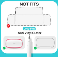 Ручки LIKCUT Fine Point 0.4 мм для мини-плоттера S501 Glee, 4 черные акварельные чернильные ручки для наклеек и этикеток