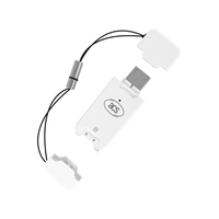 ACS USB Lecteur de carte à puce de taille SIM Chaîne de boucle de bouton intégrée incluse ACR40T