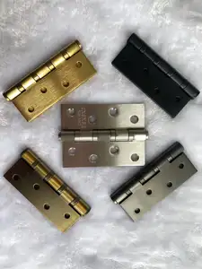 Factory Wholesales 4 5 6 Inches Flat Open Butt Hinge Stainless Steel Ball Bearing Hinge For Door And Window