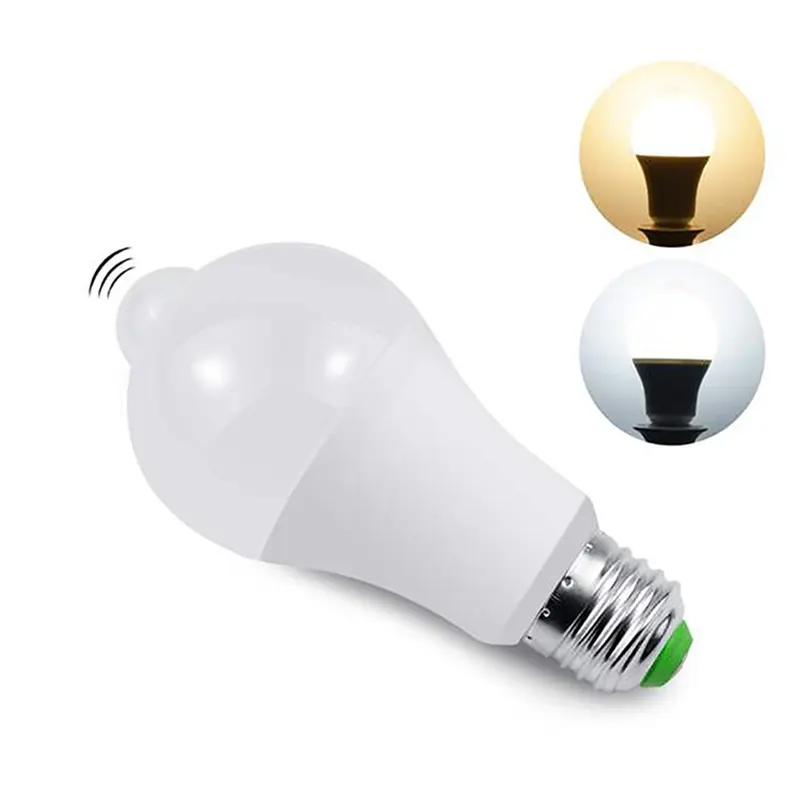 Đèn LED Hồng Ngoại Cơ Thể Người Thông Minh Trung Quốc Bóng Đèn LED Cảm Biến PIR Đề Cập Đến