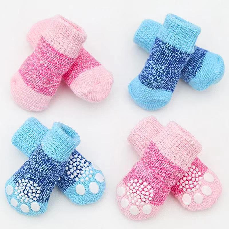 Factory Selling Nice Quality Cute Pet Socks Multi-Pattern Dog Socks Warm Accessories For Pet Dog Cat