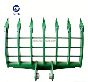 Râteaux d'excavatrice : Meilleur prix, godets haute capacité pour mini-excavatrices, pour le défrichement agricole et <span class=keywords><strong>la</strong></span> construction - Product Image 3