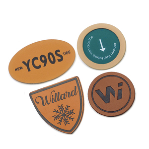 แผ่นหนังสังเคราะห์ป้ายหนัง PU สำหรับใส่เสื้อผ้ายีนส์กางเกงยีนส์ - Product Image 4