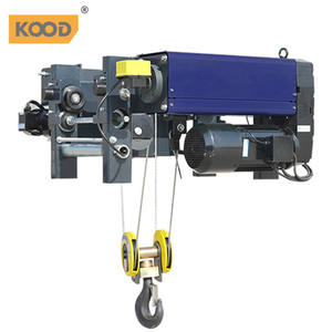 Tali kawat listrik ruang depan rendah gaya Eropa barang angkat dengan roda gigi 1 Ton & 2 Ton disediakan 3 fase 380V 50hz - Product Image 6