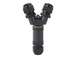 Ip68 M20 Ngoài Trời Đèn Hệ Thống Dây Điện Khối Thiết Bị Đầu Cuối Cáp Tee 2 3 4 Pin T Tap Dây Chi Nhánh Không Thấm Nước Kết Nối - Product Image 3