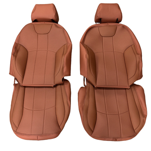 Fundas de Asiento de Coche de Cuero Ecológico Hechas a Medida para 5 Plazas, Juego Completo de Lujo y Duraderas para <span class=keywords><strong>Prado</strong></span> para X6 OEM/ODM - Product Image 6
