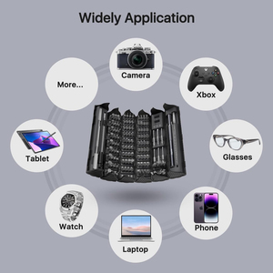 Kit de Herramientas de Reparación Profesional AXTH <span class=keywords><strong>128</strong></span> en 1, Juego de Destornilladores de Precisión con Puntas Magnéticas para Electrónica y Mantenimiento de Laptops - Product Image 6