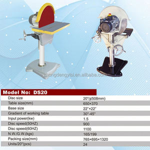 Portable Vertical Belt <b>Disc</b> Sanding Machine with Large Table Abrasive Belt Sander for Wood Polishing Metal Polishing Machine - Product Image 3