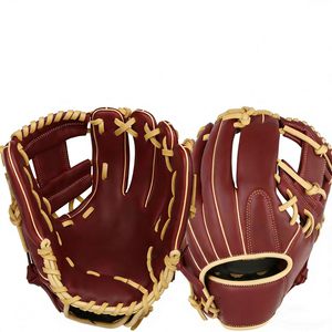 Professional <b>Baseball</b> <b>Glove</b> Soft Leather Fielding Mitt for Adult Players Custom Logo Available - Product Image 1