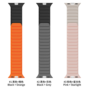 สายซิลิโคนแม่เหล็กแบบกลับด้านได้รุ่น<span class=keywords><strong>ล่าสุด</strong></span>ของ CM สำหรับ <span class=keywords><strong>Apple</strong></span> <span class=keywords><strong>Watch</strong></span> Ultra และ <span class=keywords><strong>Series</strong></span> 11 10 ขนาด 49 มม. / 46 มม. / 45 มม. / 44 มม. / 42 มม. - Product Image 6