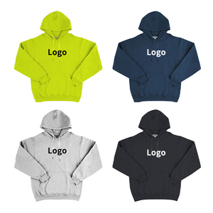 Abito da Jogging personalizzato 340 Gsm cotone misto pile foderato oversize felpa da <span class=keywords><strong>uomo</strong></span> felpe con cappuccio produttore - Product Image 1