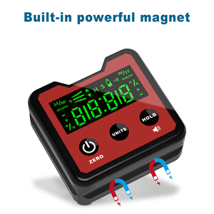 IP42 LED Écran Numérique Affichage 6cm Mini 360 Degrés Électronique Torpille Niveau Rapporteur Numérique Niveau Instruments De Mesure - Product Image 6