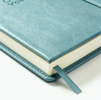 Carnet de notes en cuir personnalisé, couverture rigide, A5, 100 feuilles, reliure cousue, écriture facile, coffret cadeau, coffret cadeau pour bureau