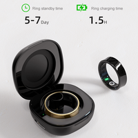 Anillo Inteligente Personalizado Smarto R09 con Monitor de Sueño, Compatibilidad con Android, Detección de Temperatura y Control por Gestos, MOQ100 OEM