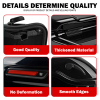 Sacs de selle étirés et allongés de 5 pouces pour moto Harley Touring Electra Street Glide Ultra Limited Road King 2014-24