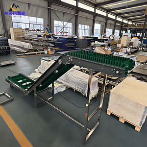 Convoyeur d'alimentation de convoyeur à bande en PVC en forme de Z pour croustilles Tortilla Convoyeur à bande incliné personnalisé Machine d'emballage de collations de fruits - Product Image 6