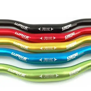 WAKE aluminium legierung mountainbike lenker DH bike lenker MTB 31.8*780mm fahrrad Long griff bar aufstieg lenker