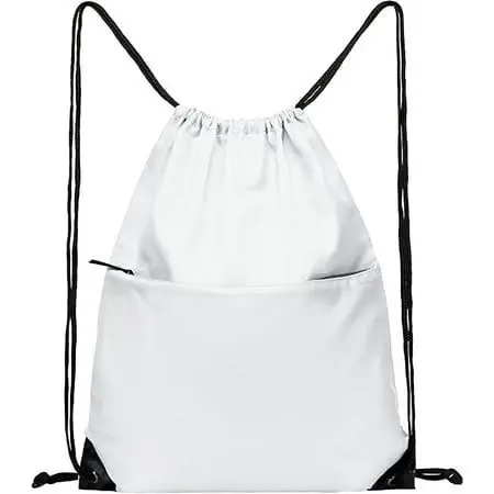 Custom Draw string Bag Logo Printing Polyester Nylon Draw string Sports Backpack Promotional Bag