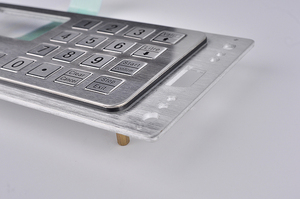 20 phím USB số kim loại bàn phím cho kiosk hoặc máy ATM - Product Image 5