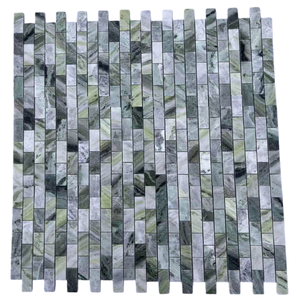 Dalles de <span class=keywords><strong>parquet</strong></span> mural intérieur modernes en marbre onyx vert naturel poli HUANAI, carrées 300x300mm, design graphique, garantie 3 ans - Product Image 4